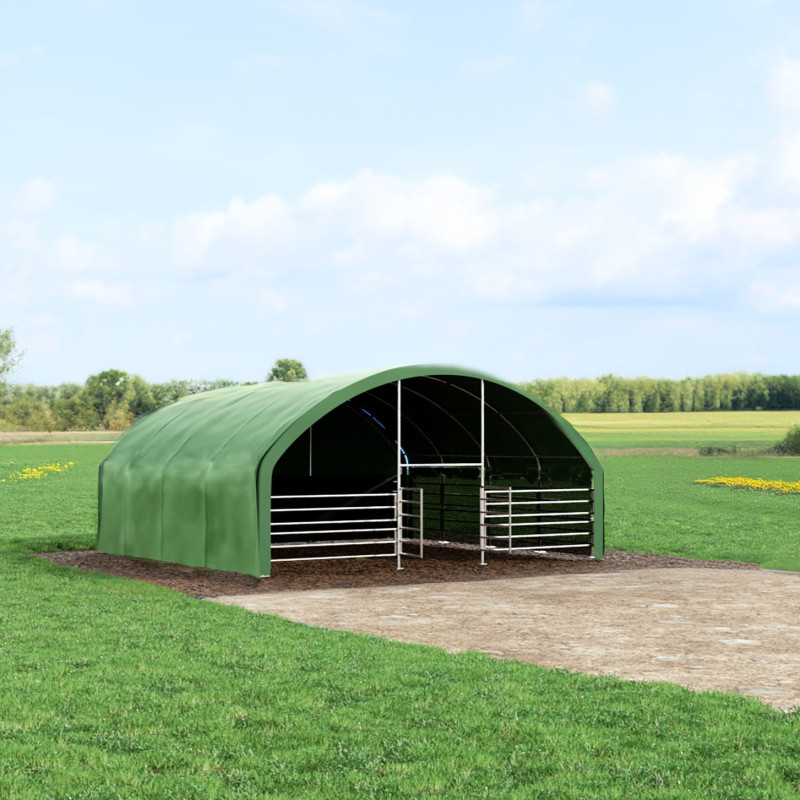 Šotor za živali 6,00 x 6,00 x 3,70 m - 610g, 750g in 900g PVC
