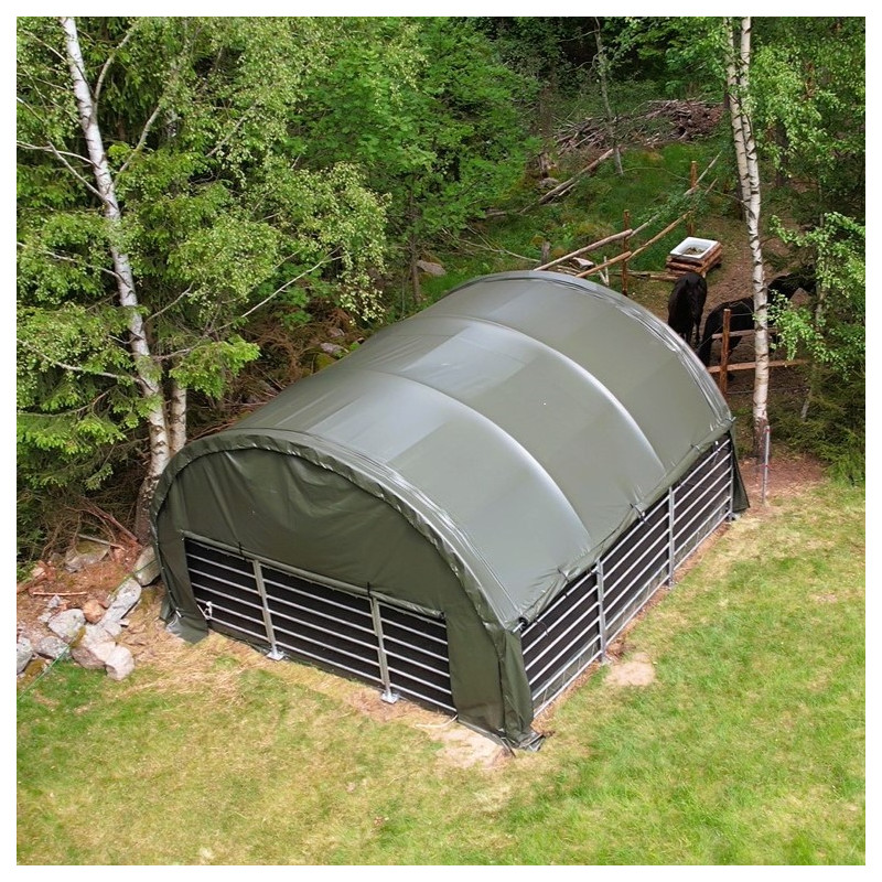 Šotor za živali 6,00 x 6,00 x 3,70 m - 610g, 750g in 900g PVC - slika 9