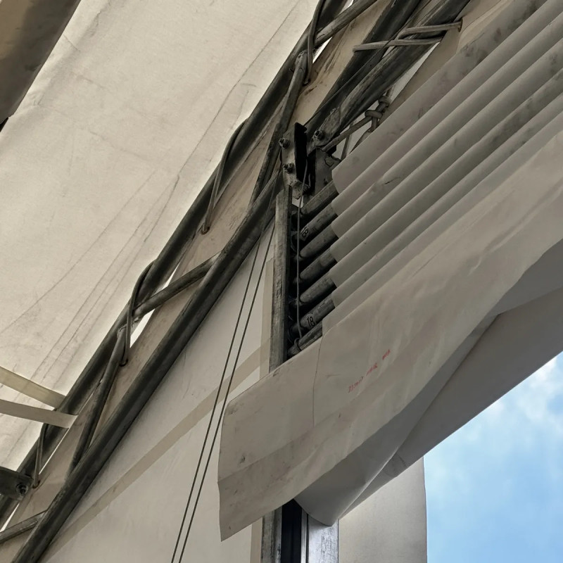 Skladiščni šotor 204016DP 6,1×12,2 x 4,88 m - 900 g/m² - slika 4