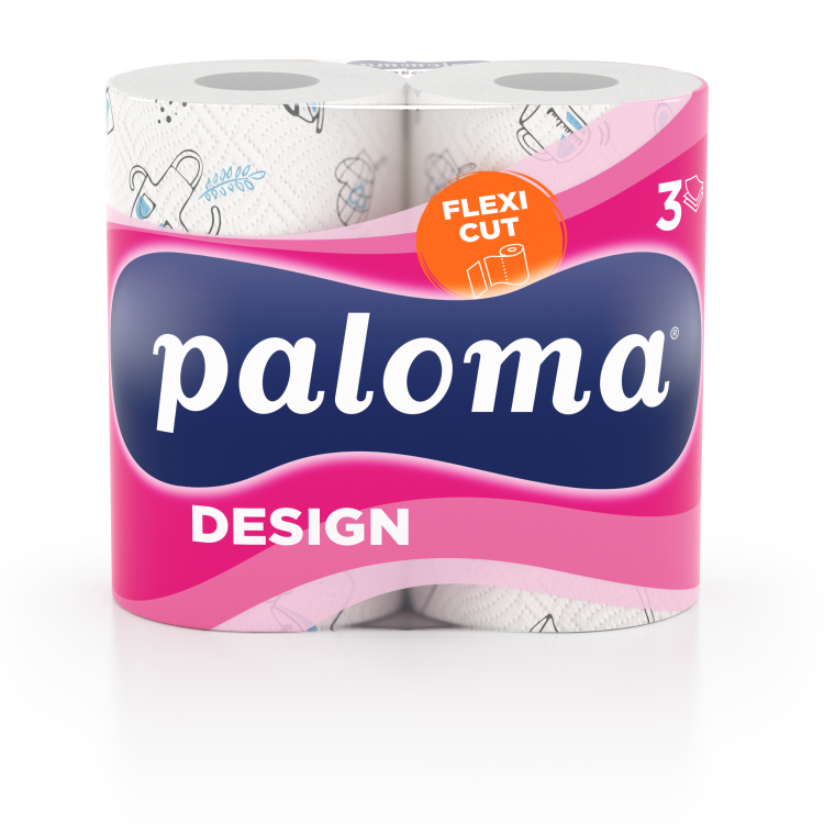 BRISAČE TROSLOJNE KUHINJSKE PALOMA Design & Flexi Sheet - 28 KOS