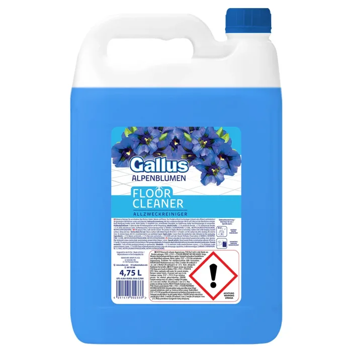 Univerzalno čistilo za tla GALLUS 4,75 l – Alpsko cvetje