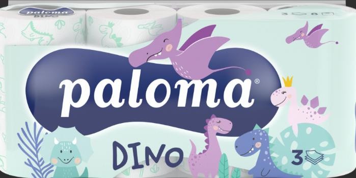 Toaletni papir DINO 8/1 150L, 3 slojni – 64 rol